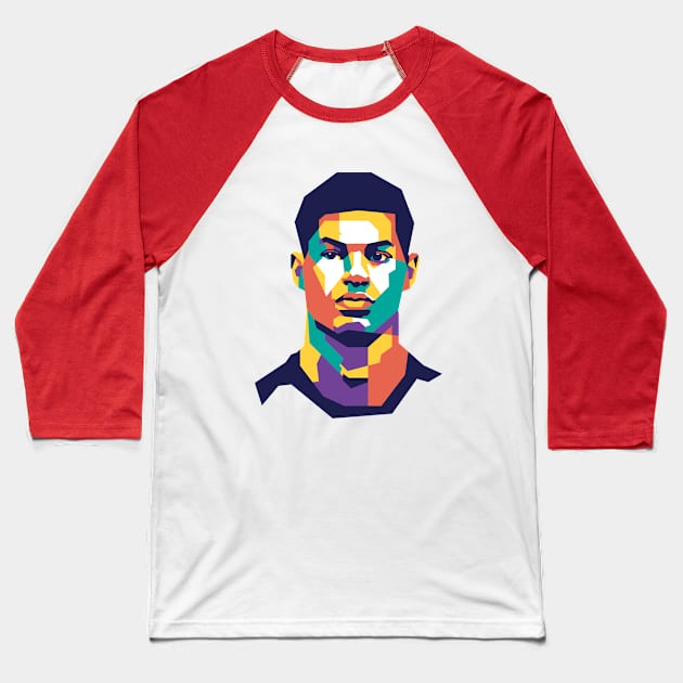 Rashford on WPAP Baseball T-Shirt by pentaShop